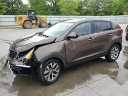 Salvage cars for sale at Savannah, GA auction: 2015 KIA Sportage LX