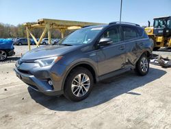 Toyota Rav4 HV LE salvage cars for sale: 2018 Toyota Rav4 HV LE