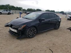 Salvage cars for sale at New Braunfels, TX auction: 2022 Toyota Corolla SE