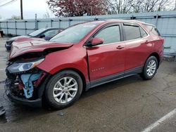 Salvage cars for sale from Copart Moraine, OH: 2018 Chevrolet Equinox LT