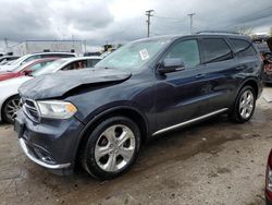 Salvage cars for sale at Chicago Heights, IL auction: 2014 Dodge Durango Limited