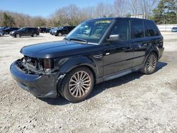 Salvage cars for sale at North Billerica, MA auction: 2013 Land Rover Range Rover Sport HSE