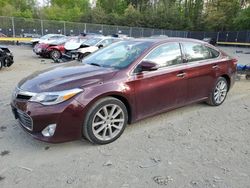 Salvage cars for sale at Waldorf, MD auction: 2013 Toyota Avalon Base