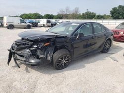 Salvage cars for sale at San Antonio, TX auction: 2021 Toyota Camry SE