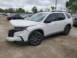 Salvage cars for sale from Copart Riverview, FL: 2023 Honda Pilot Sport