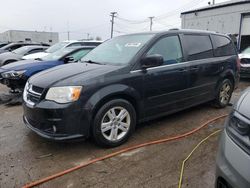 Salvage cars for sale from Copart Chicago Heights, IL: 2012 Dodge Grand Caravan Crew