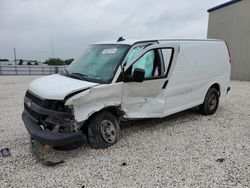 Salvage trucks for sale at San Antonio, TX auction: 2021 Chevrolet Express G2500