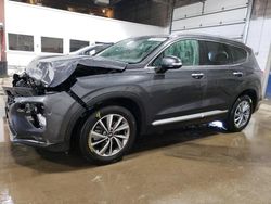 2020 Hyundai Santa FE SEL en venta en Blaine, MN