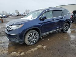 Salvage cars for sale from Copart Rocky View County, AB: 2022 Honda Pilot Elite