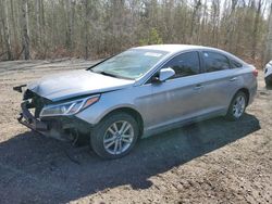 Salvage cars for sale at Bowmanville, ON auction: 2017 Hyundai Sonata SE