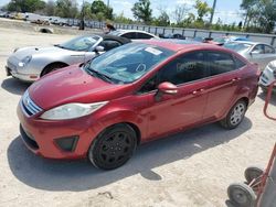 Salvage cars for sale from Copart Riverview, FL: 2013 Ford Fiesta SE