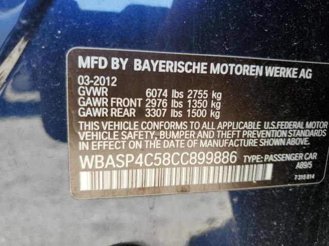 2012 BMW 550 Xigt