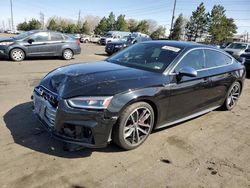 Salvage cars for sale at Denver, CO auction: 2018 Audi S5 Premium Plus