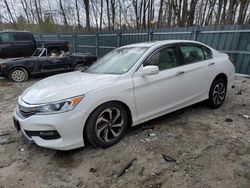 Salvage cars for sale at Candia, NH auction: 2017 Honda Accord EXL