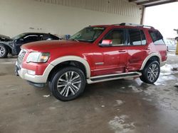 Ford Explorer salvage cars for sale: 2007 Ford Explorer XLT