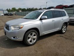 Salvage cars for sale from Copart Pennsburg, PA: 2010 Toyota Highlander Limited