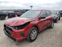 Salvage cars for sale at Houston, TX auction: 2023 Ford Escape Active