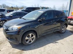 Honda HR-V EX salvage cars for sale: 2017 Honda HR-V EX