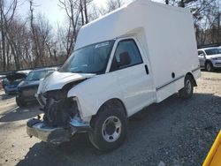 Salvage cars for sale from Copart Candia, NH: 2018 GMC Savana Cutaway G3500