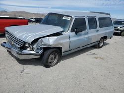 Chevrolet Suburban salvage cars for sale: 1990 Chevrolet Suburban R1500