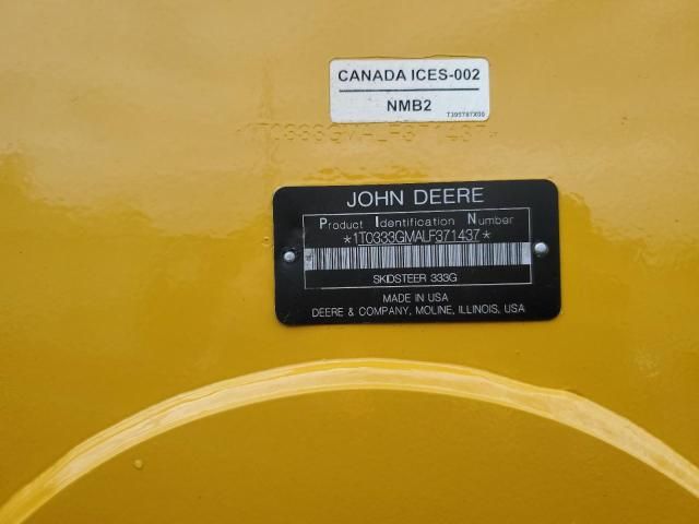 2020 John Deere 333G