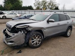 Salvage cars for sale from Copart Finksburg, MD: 2016 Jeep Cherokee Latitude