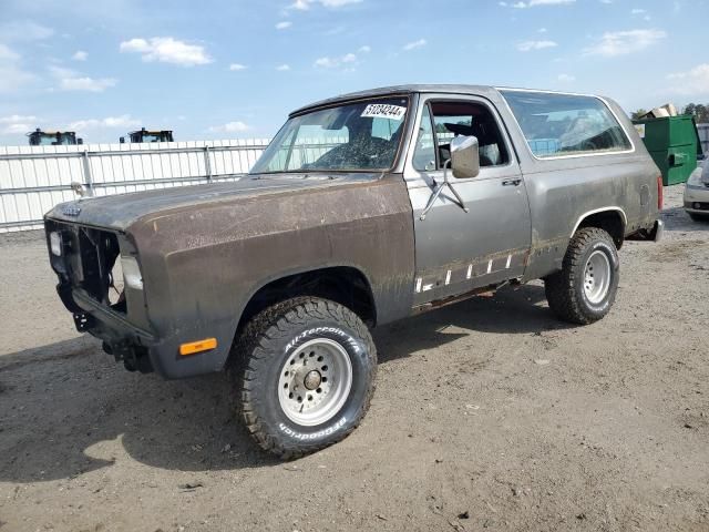 1989 Dodge Ramcharger AW-100