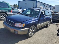 Subaru salvage cars for sale: 2001 Subaru Forester S