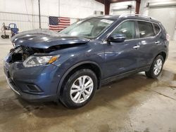 Salvage cars for sale at Avon, MN auction: 2015 Nissan Rogue S