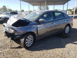 Nissan salvage cars for sale: 2019 Nissan Sentra S