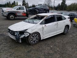 Salvage cars for sale at Graham, WA auction: 2022 Toyota Corolla LE