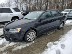 Salvage cars for sale from Copart Candia, NH: 2013 Volkswagen Jetta Base