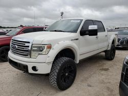 Salvage cars for sale from Copart Houston, TX: 2013 Ford F150 Supercrew