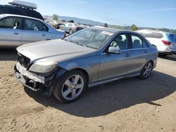 Salvage cars for sale from Copart San Martin, CA: 2011 Mercedes-Benz C300