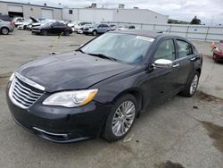 Salvage cars for sale at Vallejo, CA auction: 2012 Chrysler 200 Limited