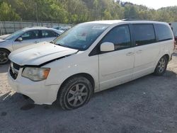 Salvage cars for sale from Copart Hurricane, WV: 2012 Dodge Grand Caravan SXT
