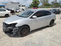 Salvage cars for sale from Copart Opa Locka, FL: 2013 Nissan Sentra S