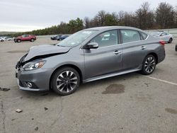 Salvage cars for sale at Brookhaven, NY auction: 2017 Nissan Sentra S