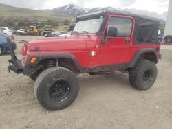 Salvage cars for sale at Reno, NV auction: 2005 Jeep Wrangler / TJ Sport