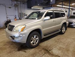 Salvage cars for sale at Wheeling, IL auction: 2005 Lexus GX 470