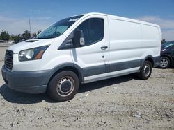 Salvage cars for sale from Copart Rancho Cucamonga, CA: 2016 Ford Transit T-150