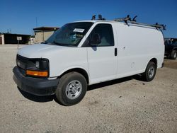 Salvage trucks for sale at San Antonio, TX auction: 2014 Chevrolet Express G2500