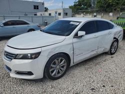 Salvage cars for sale from Copart Opa Locka, FL: 2018 Chevrolet Impala LT