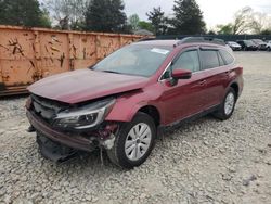 Salvage cars for sale from Copart Madisonville, TN: 2018 Subaru Outback 2.5I Premium