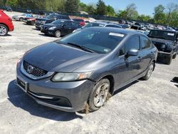 Salvage cars for sale from Copart Madisonville, TN: 2013 Honda Civic LX