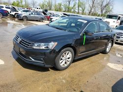 Salvage cars for sale at Bridgeton, MO auction: 2016 Volkswagen Passat S