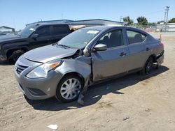 Salvage cars for sale from Copart San Diego, CA: 2017 Nissan Versa S