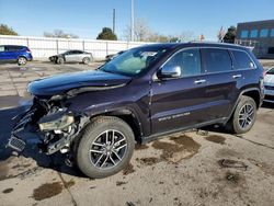 Vehiculos salvage en venta de Copart Littleton, CO: 2019 Jeep Grand Cherokee Limited