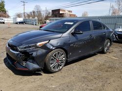 Salvage cars for sale from Copart New Britain, CT: 2022 KIA Forte GT