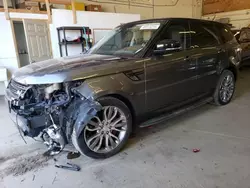 Salvage cars for sale from Copart Ham Lake, MN: 2014 Land Rover Range Rover Sport SC